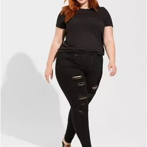 Torrid Black Skinny Jeans for Women